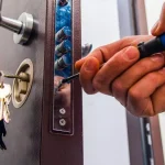 A Locksmith Open A Door