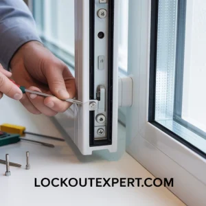 Repair upvc window lock