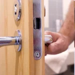 Locked Bathroom Door